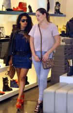 KELLY BROOK in Tgiht Jeans Out Shopping in Beverly Hills