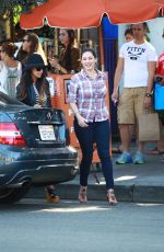KELLY BROOK Out with Girlfriends in Los Angeles