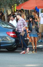 KELLY BROOK Out with Girlfriends in Los Angeles