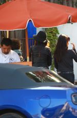 KELLY BROOK Out with Girlfriends in Los Angeles