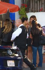 KELLY BROOK Out with Girlfriends in Los Angeles
