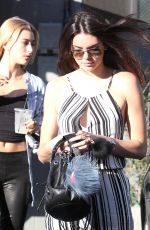 KENDALL JENNER and HAILEY BALDWIN Shopping at Barney