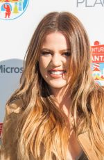 KHLOE KARDASHIAN at Adventure to Santa Event in Glendale