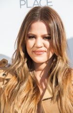 KHLOE KARDASHIAN at Adventure to Santa Event in Glendale