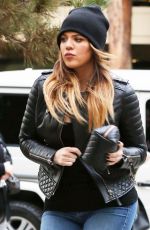 KHLOE KARDASHIAN Out and About in Topanga