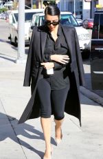 KIM KARDASHIAN Arrives at Anastasia