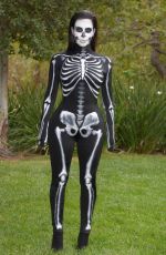 KIM KARDASHIAN Dressed for Halloween