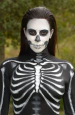 KIM KARDASHIAN Dressed for Halloween