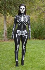 KIM KARDASHIAN Dressed for Halloween