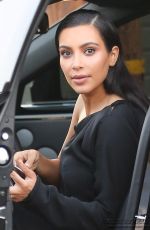KIM KARDASHIAN Leaves a Photoshoot in Calabasas