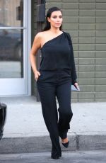 KIM KARDASHIAN Leaves a Photoshoot in Calabasas