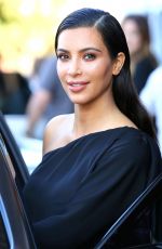 KIM KARDASHIAN Leaves a Photoshoot in Calabasas