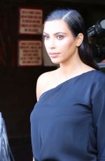 KIM KARDASHIAN Leaves a Photoshoot in Calabasas