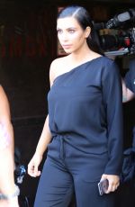 KIM KARDASHIAN Leaves a Photoshoot in Calabasas