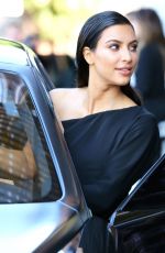 KIM KARDASHIAN Leaves a Photoshoot in Calabasas