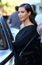 KIM KARDASHIAN Leaves a Photoshoot in Calabasas