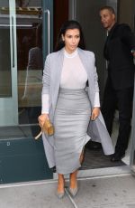 KIM KARDASHIAN Leaves Cipriani Downtown in New York