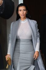 KIM KARDASHIAN Leaves Cipriani Downtown in New York