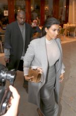 KIM KARDASHIAN Leaves Cipriani Downtown in New York