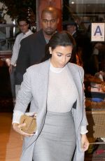KIM KARDASHIAN Leaves Cipriani Downtown in New York