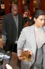 KIM KARDASHIAN Leaves Cipriani Downtown in New York