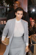 KIM KARDASHIAN Leaves Cipriani Downtown in New York