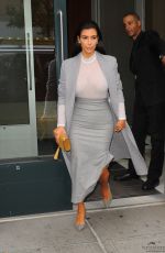 KIM KARDASHIAN Leaves Cipriani Downtown in New York