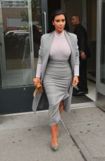 KIM KARDASHIAN Leaves Cipriani Downtown in New York