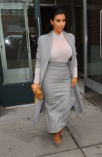 KIM KARDASHIAN Leaves Cipriani Downtown in New York