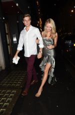 KIMBERLEY GARNER Arrives at The Arts Club in London