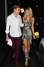KIMBERLEY GARNER Arrives at The Arts Club in London