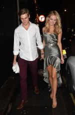 KIMBERLEY GARNER Arrives at The Arts Club in London