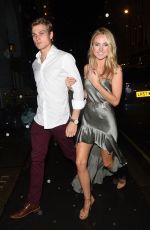 KIMBERLEY GARNER Arrives at The Arts Club in London