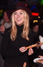 KIMBERLEY GARNER Arrives at Winter Wonderland in London