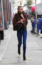 KIMBERLEY GARNER in Jeans Out and About in Lond 2111