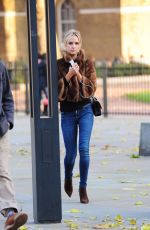 KIMBERLEY GARNER in Jeans Out and About in Lond 2111