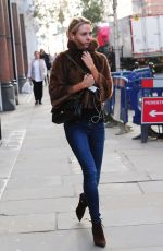 KIMBERLEY GARNER in Jeans Out and About in Lond 2111
