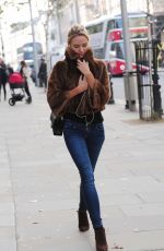 KIMBERLEY GARNER in Jeans Out and About in Lond 2111
