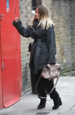 KIMBERLEY WALSH at a Recording Studio in London