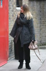 KIMBERLEY WALSH at a Recording Studio in London