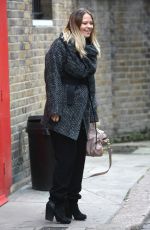 KIMBERLEY WALSH at a Recording Studio in London