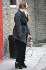 KIMBERLEY WALSH at a Recording Studio in London