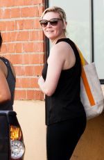 KIRSTEN DUNST Arrives at a Gym in Los Angeles 1411