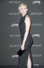 KIRSTEN DUNST at 2014 Lacma Art + Film Gala in Los Angeles