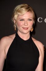 KIRSTEN DUNST at 2014 Lacma Art + Film Gala in Los Angeles