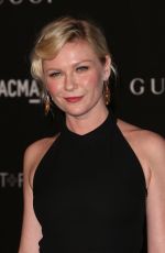 KIRSTEN DUNST at 2014 Lacma Art + Film Gala in Los Angeles