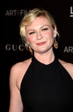 KIRSTEN DUNST at 2014 Lacma Art + Film Gala in Los Angeles