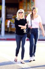 KIRSTEN DUNST in Jeans Out and About in Toluca Lake