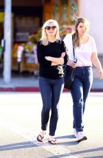 KIRSTEN DUNST in Jeans Out and About in Toluca Lake