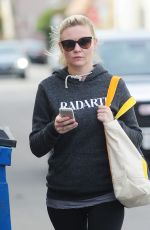 KIRSTEN DUNST in Spandex Out and About in Los Angeles